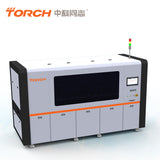 Inline vacuum reflow oven